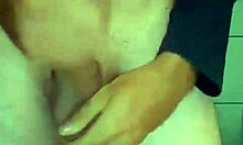 Hungarian amateur jerks off solo in pleasant session.