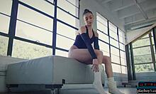 Skinny Teen Latina Emily Willis Shows Off Tight Petite Body!