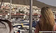 Boat Riders Dominate With Deepthroat And Outdoor Group Fingering