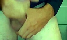 Hungarian amateur jerks off solo in pleasant session.