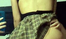 Innocent Mexican schoolgirl gets assfucked by teacher while he records from behind