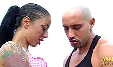 Friends Take Deceived Brunette Wife for Intense Doggystyle and Cum in Mouth Session