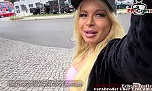 Lustiges Echtes Sextreffen mit Deutscher Schlampe und Einem User