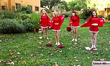 Teen Explores Stepmom's Massive Tits with Fingering and Oral Play. Things Get Wild in This Forbidden Encounter