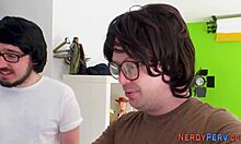 I tricked a goth to suck my cock for the first time in Yorkshire