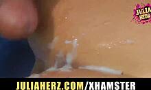 german amateur babe jogs and gets intimate