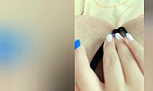 i fingered my tight shaved pussy to orgasm right after college so horny 😩