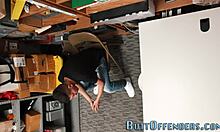 Gay Teen Gives Blowjob And Rides Cop's Cock In Interracial Reality Scene