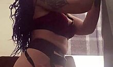 Emo slut takes full nelson pounding with intense ass clapping. Bent over for more.