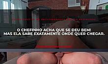 Ela Precisava Muito do Emprego com Tetas Grandes e Pau Grande