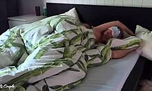 amateur couple morning sex with fingers and dick!