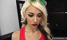 Wow! Hairy Italian Teen Goes Wild Masturbating With Step Sis Suspended!