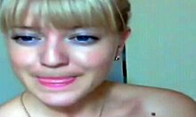 My lovely cutie smiles while washing her body