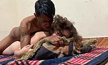 Enjoying a tight asshole