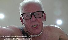 kiwi milf submissive slut takes anal temperature probe from master