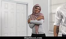 Hijab Teen Fucks Stepbrother