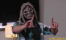 Rob Fucks Alison Rey On Top Of His Cock In Group Threesome