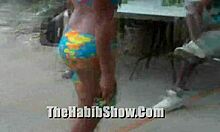 What's the dominican bikini contest like at hotel new garden?