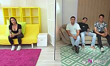 Spanish babe Nelia Estrada really knows how to milk that cock dry