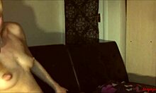 Tight ass gets rimmed and fucked hard by big cock, cumming inside part two