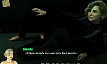 She shows big ass and tits through spacetime