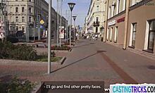 Teen amateur gets pussyfucked during casting interview