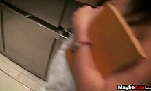 Amateur nerdy teen boldly tries anal sex with cara swank in public