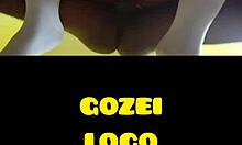 Dois jovens ficaram trocando olhares na academia em seguida neg�o foi pra casa da desconhecida fuder ela gozando dentro