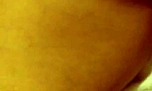 Amateur wife enjoying intense anal action