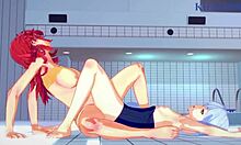 ruri hoshino and festenia muse in intense lesbian action!