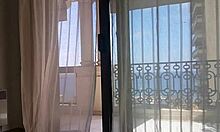 Watch this enjoyable afternoon fuck with a hot italian wife ending in a close-up creampie?