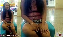 Deisyyeraldine Latina Flashing Her Big Ass in Public Mall