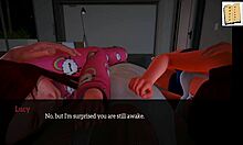 Milf bends over for doggystyle in hentai family