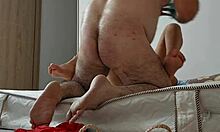 Slim Teen Filled With Cum