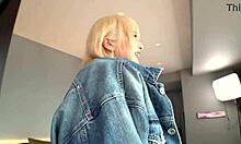 Blonde Gal Squirts Hard In Cowgirl Ride With Monster Cock Creampie!