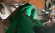 Distracted from russian gay sex by a phone call