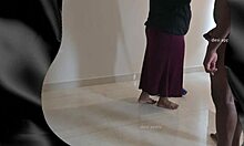 Tamil maid Sreelatha sucks owner's cock while wife is out for the day