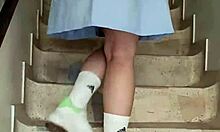 my new study partner estefi invites me to her new apartment?