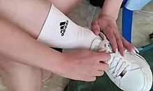 my new study partner estefi invites me to her new apartment?