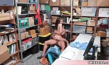 Petite Teen Gets Pussy Fucked by Mall Cop