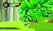 Endless Cumshot! Hot Footjob on Beach in Gay Hentai Game