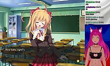 Vtuber Lewdneko Plays My Girlfriend Is The President Part 7