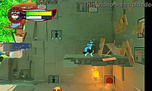 Endless Cumshot! Hot Footjob on Beach in Gay Hentai Game