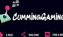 Endless Cumshot! Hot Footjob on Beach in Gay Hentai Game