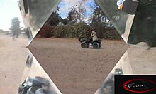 Italian Couple Bangs Hard Outdoors