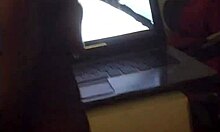 Marcopolo's home alone, jerking off his big cock 😏