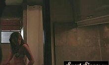 curvy stepteen gets drilled and creamed by bbc