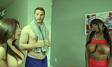 Ebony Mystique and Tru Kait, wanna join our wild role-play threesome?