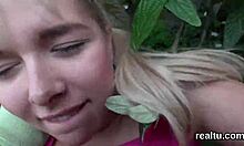 hey, watch this cute czech teenie teased at mall. she gets banged hard in pov.