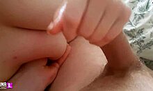 Morning Handjob Leads To Cumshot On Big Boobs